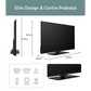 Panasonic W61A 4K Ultra HD LED TV | HDR Bright Panel with 4K Colour Engine | Powered by TiV0 | 2025 Model