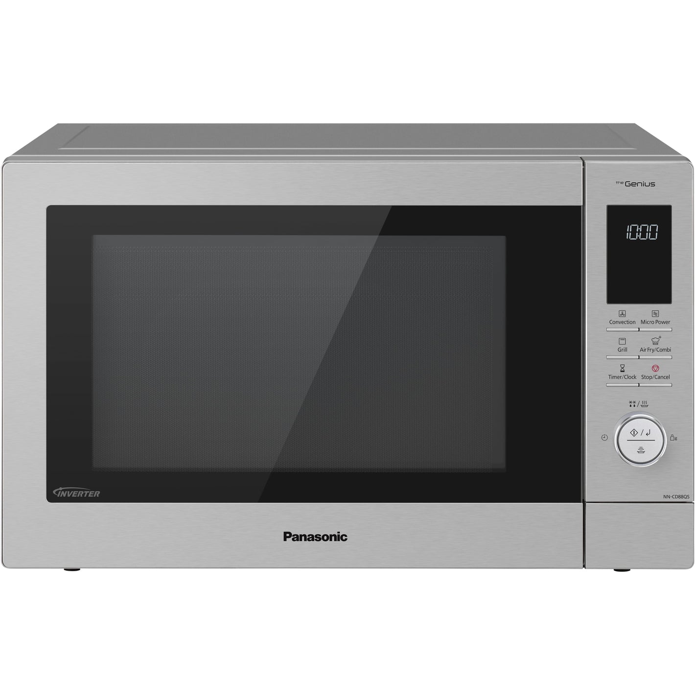 Panasonic NN-CD88QSBPQ 4-in-1 Combination Microwave Oven with Air Fry | 34L | Metallic Silver