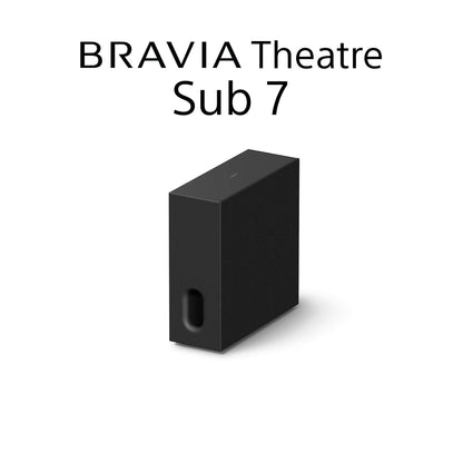 Sony BRAVIA Theatre Sub 7 Wireless Subwoofer – 100W deep bass sound | Easy set-up & control | Compact | 2-way style | Matching design with soundbars & rear speakers