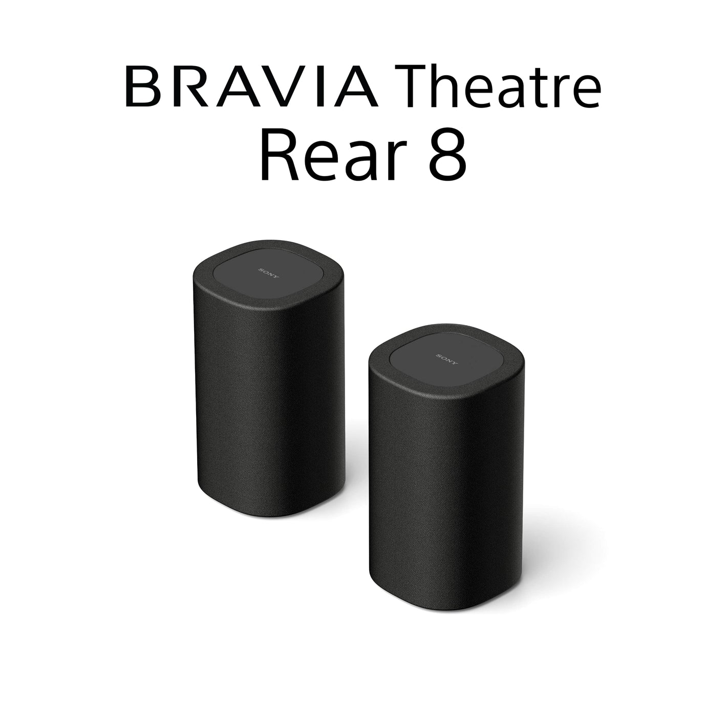 Sony BRAVIA Theatre Rear 8 Wireless Rear Speakers - Surround sound | Enhanced 360 Spatial Sound Mapping | IMAX Enhanced compatible | Matching design with soundbars & subwoofer | Easy set-up & control