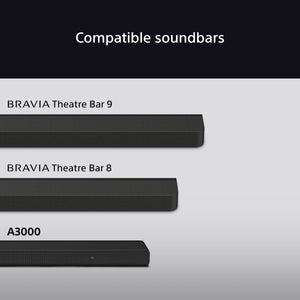 Sony SARS8 BRAVIA Theatre Rear 8 Wireless Rear Speakers - Surround sound | Enhanced 360 Spatial Sound Mapping | IMAX Enhanced compatible | Matching design with soundbars & subwoofer | Easy set-up & control