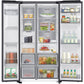Samsung RS70F64KEFEU 91cm Side by Side American Fridge Freezer - Black