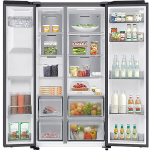 Samsung RS70F64KEFEU 91cm Side by Side American Fridge Freezer - Black
