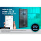Samsung RS70F64KEFEU 91cm Side by Side American Fridge Freezer - Black