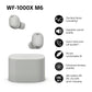 Sony WF-1000XM6S Wireless Noise Cancelling Earbuds - Platinum Silver