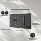 Sylvox OT65B1K4GC 65" Partial Sun Outdoor TV