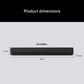 Sony BRAVIA Theatre Bar 7 Single Soundbar, 9 Speaker Units, Surround Sound by Dolby Atmos®/DTS:X®, 360 Spatial Sound Mapping, Voice Zoom 3 for Sony Smart TV, Bluetooth® - HT-A7100 2026 Model
