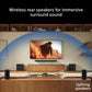 Sony BRAVIA Theatre Rear 9 200 W Wireless Rear Speakers for Sound bar / Home Theatre Sound System, Compatible with A9000 / A8000 / A7100 - SA-RS9 2026 Model