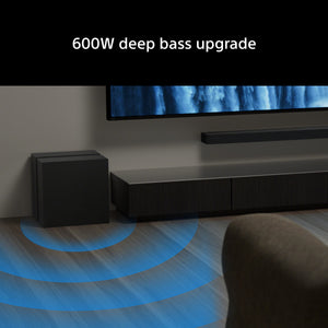 Sony BRAVIA Theatre Sub 9 600W Wireless Subwoofer for Sound bar/ Home Theatre Sound System, Compatible with HT-A9M2 / A8 / A9000 / A8000 / A7100 - SA-SW9 2026 Model