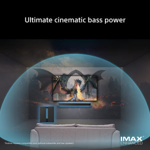 Sony BRAVIA Theatre Sub 9 600W Wireless Subwoofer for Sound bar/ Home Theatre Sound System, Compatible with HT-A9M2 / A8 / A9000 / A8000 / A7100 - SA-SW9 2026 Model