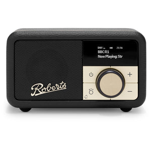 Roberts Radio Revival Petite 2 - A portable Revival DAB/FM Radio with Bluetooth and alarm.