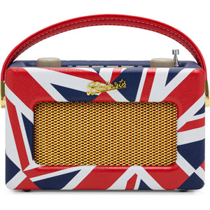 Roberts Radio Revival Uno BT Union Jack Edition - Union Jack styled classic Revival Uno with Bluetooth