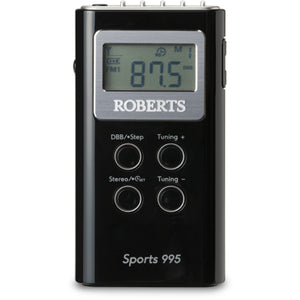 Roberts Radio Sports 995 - Enjoy FM and AM radio in the palm of your hand.