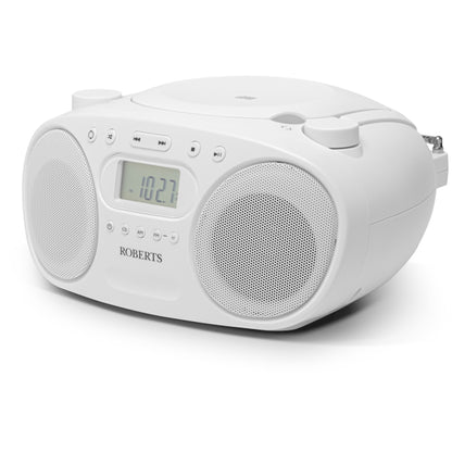 Roberts Radio Zoombox FM - Zoombox FM portable FM/AM CD Player with headphone.