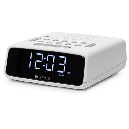 Roberts Radio Ortus FM - Intuitive FM clock radio with dual alarms and large clear display.