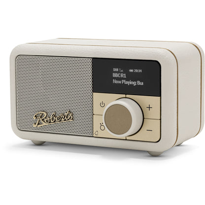 Roberts Radio Revival Petite 2 - A portable Revival DAB/FM Radio with Bluetooth and alarm.