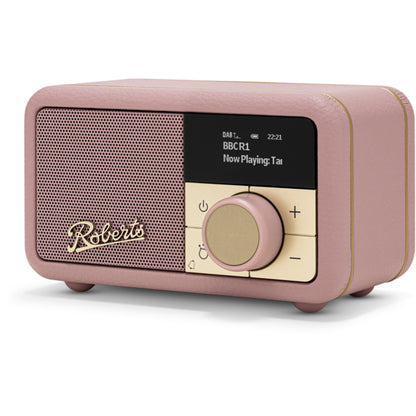 Roberts Radio Revival Petite 2 - A portable Revival DAB/FM Radio with Bluetooth and alarm.