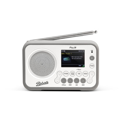 Roberts Radio Play 20 - Robust and portable DAB+ and FM radio.