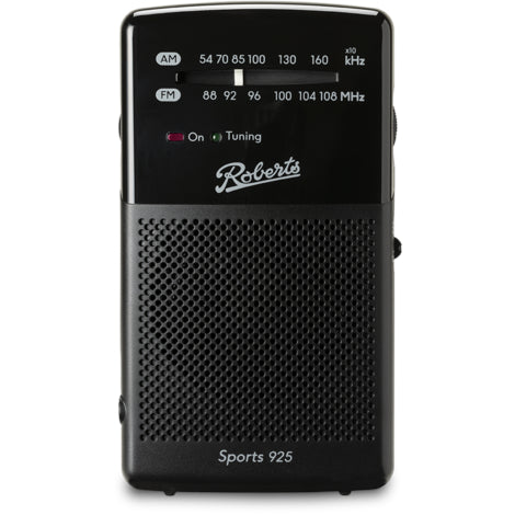 Roberts Radio Sports 925 - Easy to use AM/FM pocket radio.