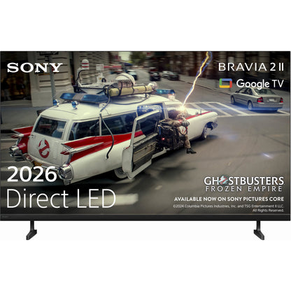 Sony BRAVIA 2 Ⅱ 43 Inch TV 4K Smart TV (Google TV), X1 Processor, 4K Upscaling, Television with Dolby Atmos and DTS:X, PS5 compatibility - 43S25M2 2026 Model