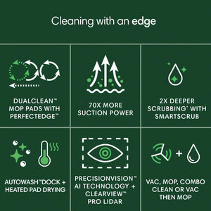 iRobot Roomba® Plus 505 Combo Robot + AutoWash™ Dock - Black