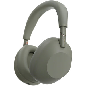 Sony WH-1000XM6G Flagship Noise Cancelling Over-Ear Wireless Bluetooth Headphones, Signature Hi-Res Sound, Ultimate Comfort, Foldable Design, Durable Case, 30 HR Battery, iOS & Android - Olive Gray