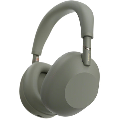 Sony WH-1000XM6G Flagship Noise Cancelling Over-Ear Wireless Bluetooth Headphones, Signature Hi-Res Sound, Ultimate Comfort, Foldable Design, Durable Case, 30 HR Battery, iOS & Android - Olive Gray