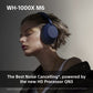Sony WH-1000XM6G Flagship Noise Cancelling Over-Ear Wireless Bluetooth Headphones, Signature Hi-Res Sound, Ultimate Comfort, Foldable Design, Durable Case, 30 HR Battery, iOS & Android - Olive Gray