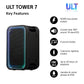 * PRE-ORDER * Sony SRSULT700.CEL ULT TOWER 7 Wireless Bluetooth Party Speaker - Black