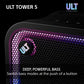 * PRE-ORDER * Sony SRSULT500.CEL ULT Tower 5 Wireless Bluetooth Party Speaker - Black