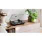 Sharp RPTT100CPSS30 Pair of Wireless Bookshelf Speakers with Automatic Bluetooth Turntable - Black