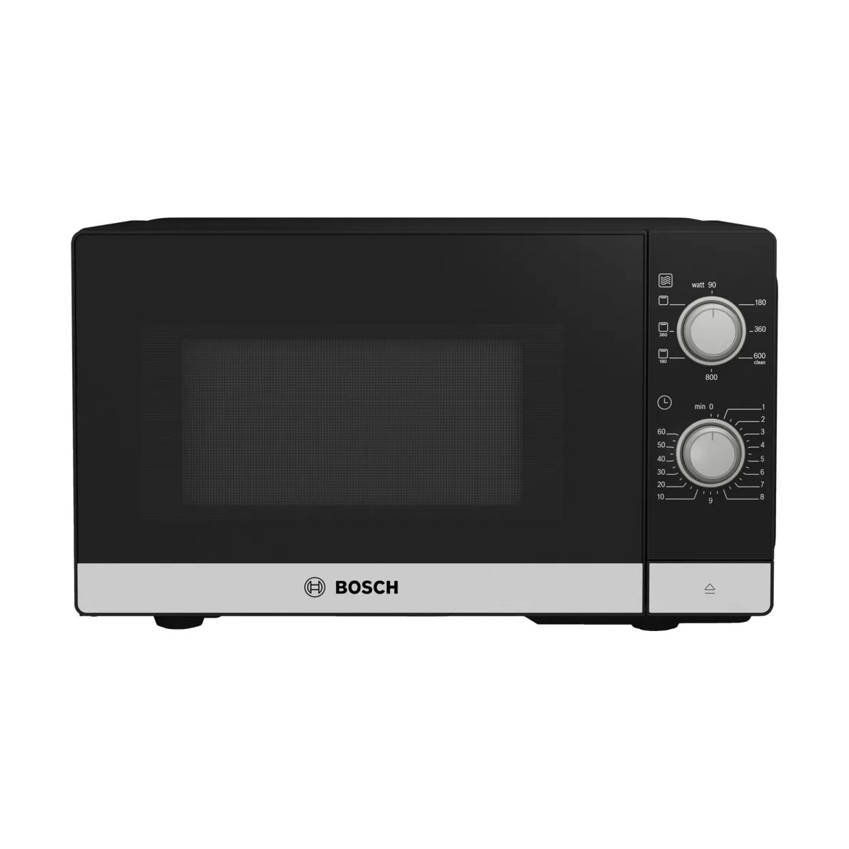 OPEN BOX Bosch FEL020MS2B Black 20L 800W Microwave with Grill
