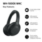 Sony WH-1000XM4CB Noise Cancelling Wireless Over Ear Headphones - Black