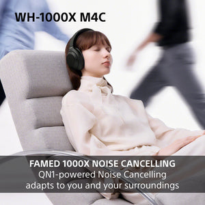 Sony WH-1000XM4CB Noise Cancelling Wireless Over Ear Headphones - Black