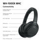 Sony WH-1000XM4CB Noise Cancelling Wireless Over Ear Headphones - Black