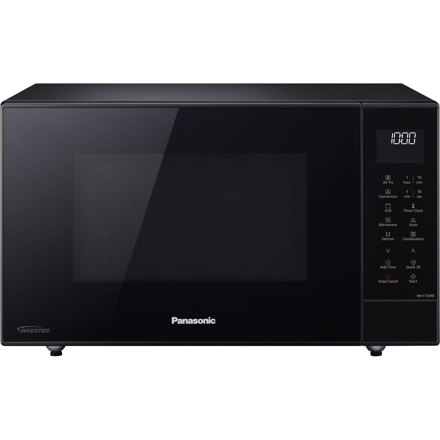 Panasonic NN-CT56RB Black 27L Slim Inverter Microwave with Grill, Oven & Air Fry - 1000W