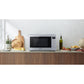 Panasonic NN-CT57RM Metallic Silver 27L Slim Inverter Microwave with Grill, Oven & Air Fry - 1000W