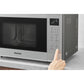 Panasonic NN-CT57RM Metallic Silver 27L Slim Inverter Microwave with Grill, Oven & Air Fry - 1000W