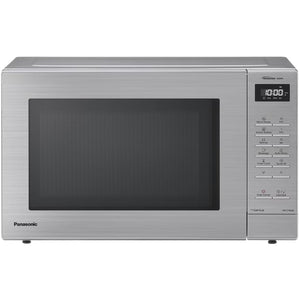 Panasonic NN-ST68QSBPQ Silver 32L Spacious Inverter Solo Microwave - 24 Auto Programs, 1000W