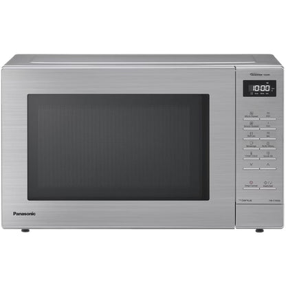 Panasonic NN-ST68QSBPQ Silver 32L Spacious Inverter Solo Microwave - 24 Auto Programs, 1000W