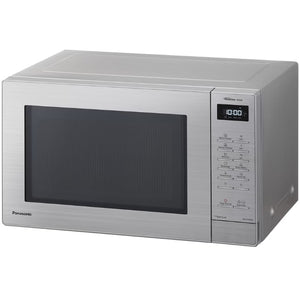 Panasonic NN-ST68QSBPQ Silver 32L Spacious Inverter Solo Microwave - 24 Auto Programs, 1000W