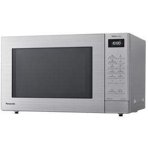 Panasonic NN-ST68QSBPQ Silver 32L Spacious Inverter Solo Microwave - 24 Auto Programs, 1000W