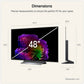 LG OLED48G66LS.AEK 48" 4K OLED evo AI Stand version Smart TV - 2026