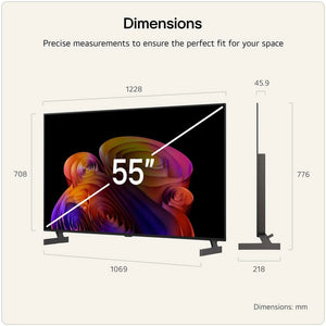 LG OLED55B6ELC.AEK 55" 4K OLED AI Smart TV - 2026