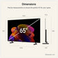 LG OLED65B6ELC.AEK 65" 4K OLED AI Smart TV - 2026