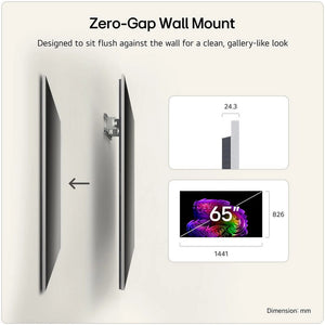 LG OLED65G64LW.AEK 65" 4K OLED evo AI Wall mount version Smart TV - 2026