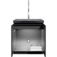 Whistler Grills Fairford 5 Modular Outdoor Kitchen, 5 Burner BBQ with Rotisserie, Sink, Storage, Double Door Fridge and Ceramic Egg Module (egg sold separately) - Black
