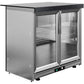 Whistler Grills Fairford 7 Modular Outdoor Kitchen, 5 Burner BBQ with Rotisserie, Sink, Storage and Double Door Fridge - Black