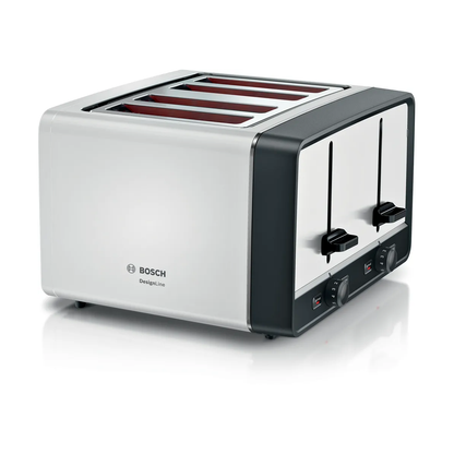 Bosch TAT5P44 DesignLine 4 Slice Toaster