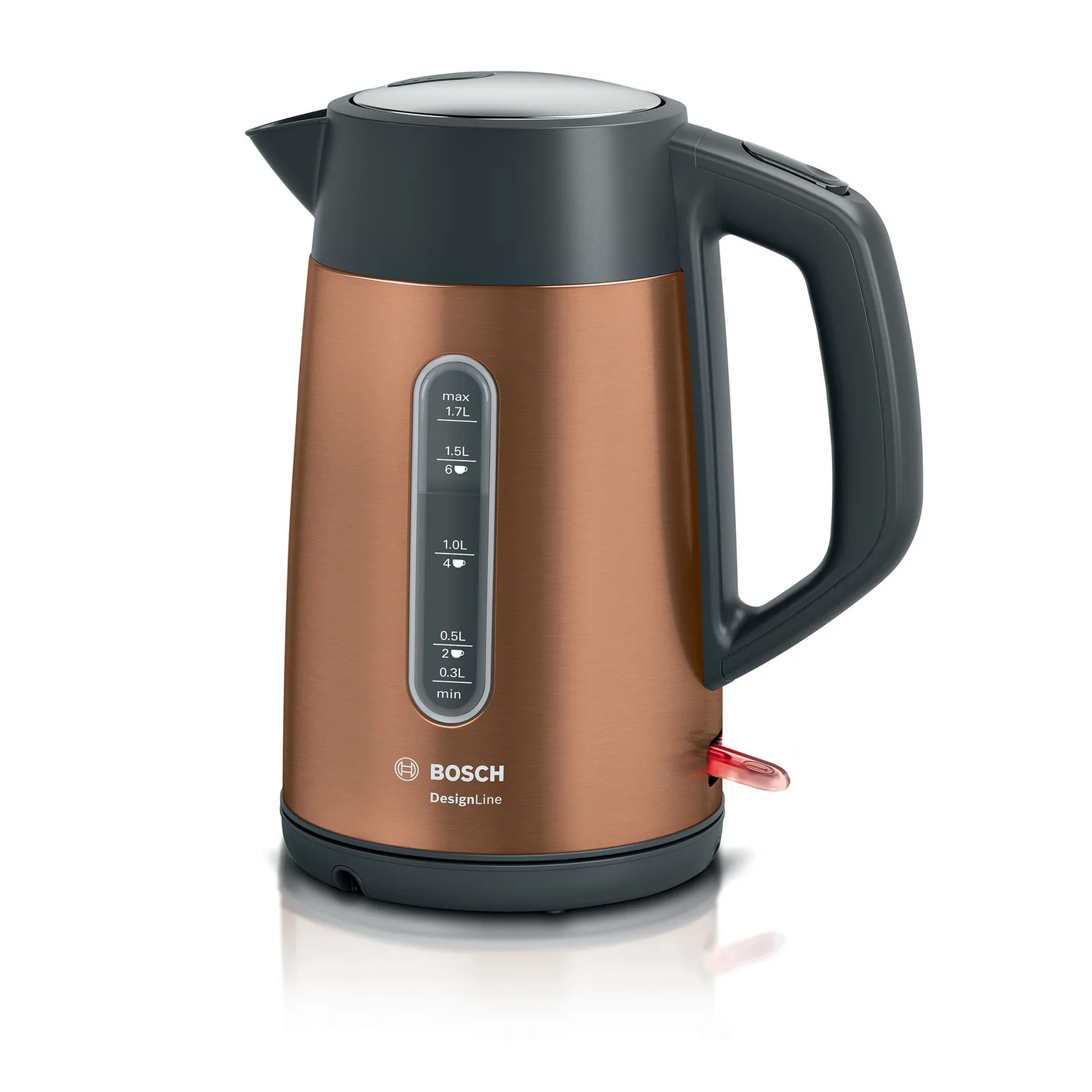 Bosch TWK4P439GB 1.7 Litre Traditional Kettle - Copper